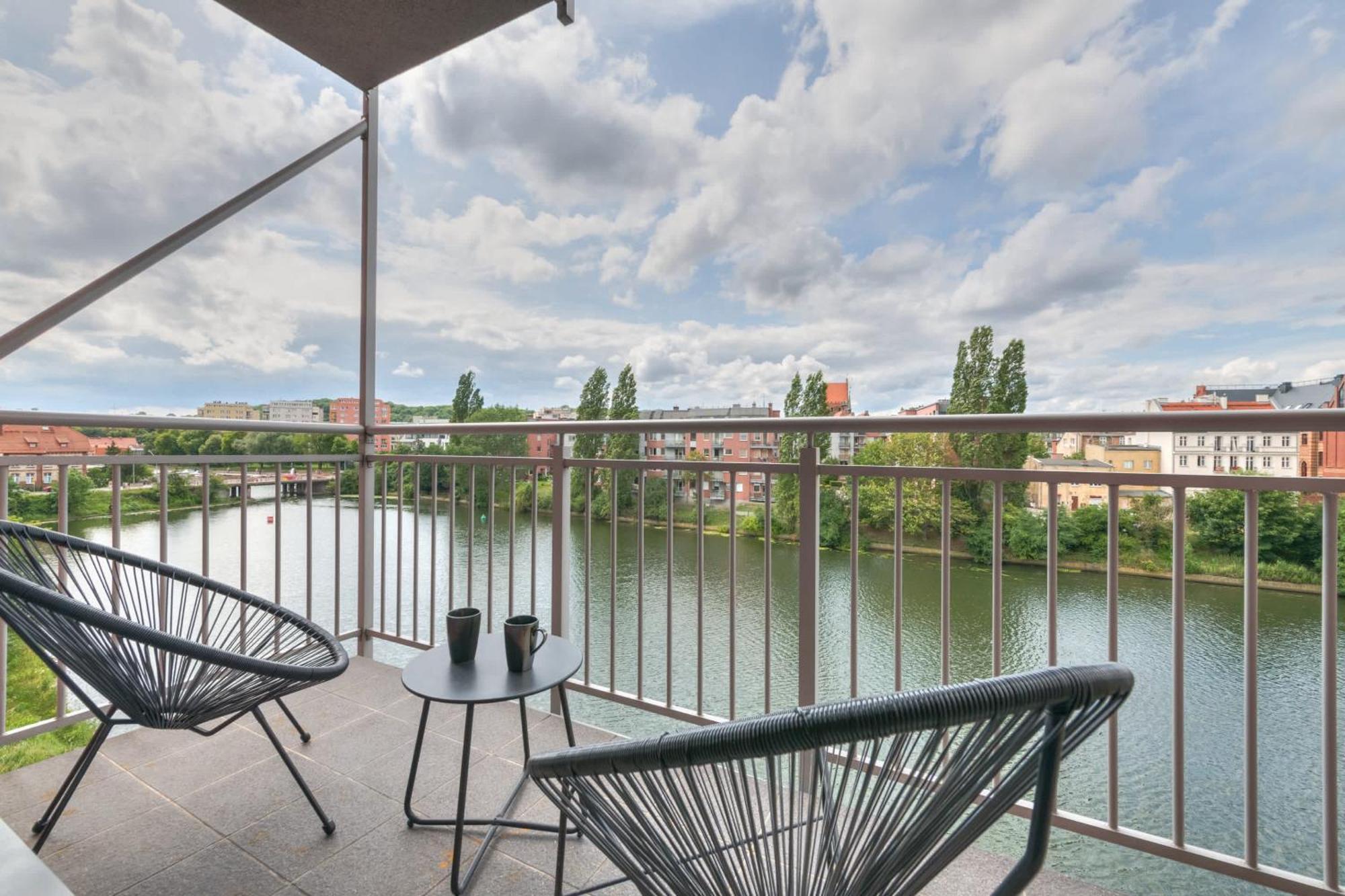 Waterlane Island - Riverview Pool, Spa, Gym & Parking By Downtown Apartments Gdańsk Zewnętrze zdjęcie