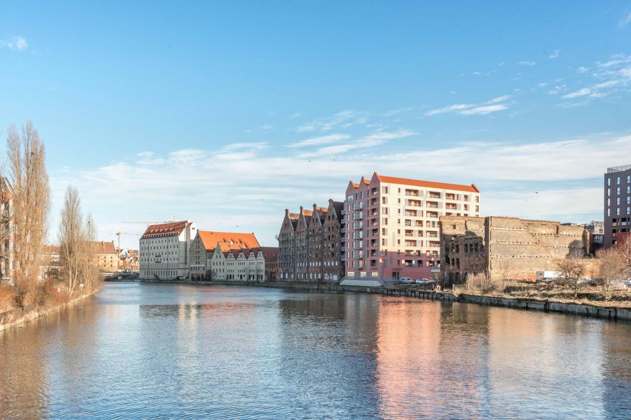Downtown Apartments Waterlane Island -Riverview Pool, Spa, Gym & Parking Gdańsk Zewnętrze zdjęcie